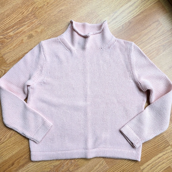 J. Crew Factory Signature Roll Neck Cotton Sweater Size XS - Picture 1 of 9